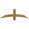 Ekena Millwork Bellingham Rough Sawn Timber Gable Bracket, Western Red Cedar, 48"W x 16"H x 4"D x 4"F, 8/12 Pitch GBW048X16X0404BEL00RWR - alternate 1